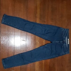 JBrand mid-rise blue jeans